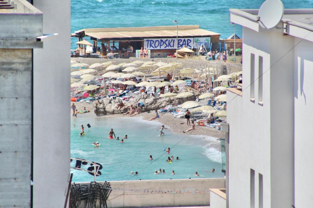 1Bd Sea View Apts Veliki Pjesak "Hajrudin" Dobra Voda Esterno foto
